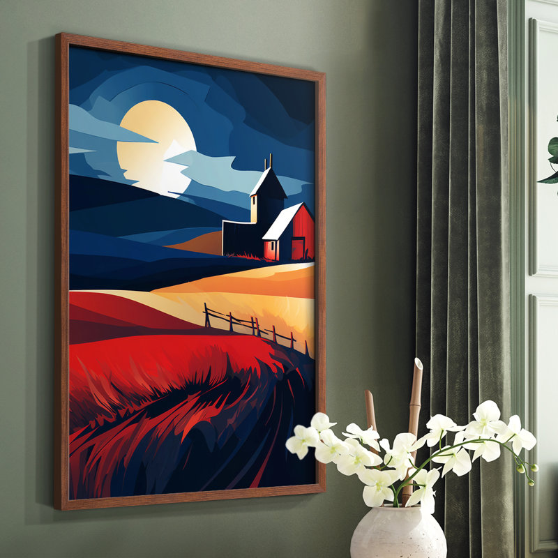 旬 Landscapes SYUN-006 Winston Porter LANDSCAPES Series CXVI -Premium Framed Print -Ready